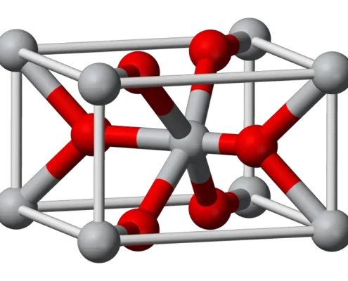 فرمول مولکولی تیتانیوم دی اکسید